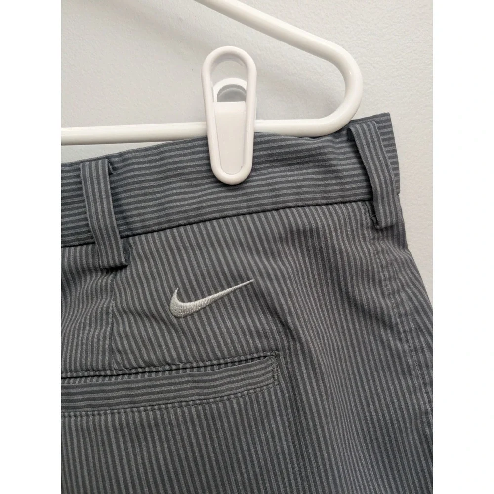 A9‎ Nike Mens Dri-Fit Golf Shorts 38 Gray Dri Fit Performance Chino